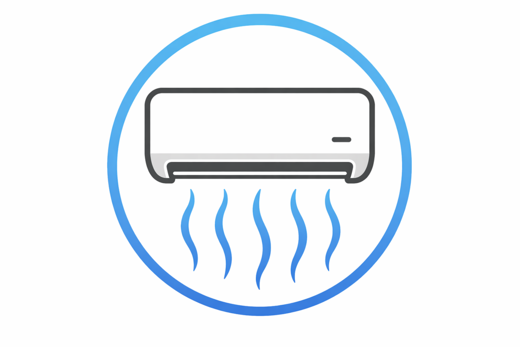 Logo koelen met airco